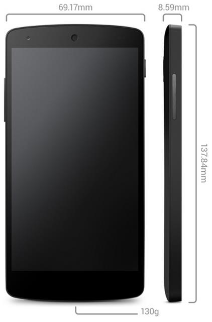 Google Nexus 5 - Technoadicto.com